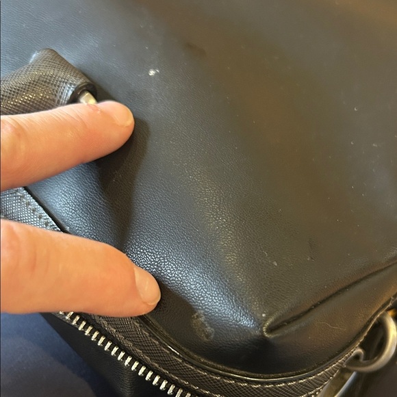 Ted Baker Men's Matcher Faux Leather Black Briefcase Document Bag - Picture 17 of 17